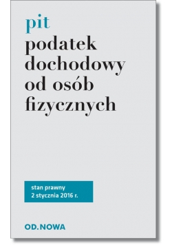 Podatek dochodowy od osób fizycznych PIT