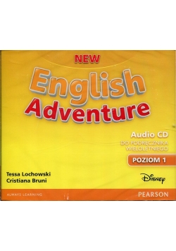 English Adventure New 1 Audio CD do podręcznika wieloletniego