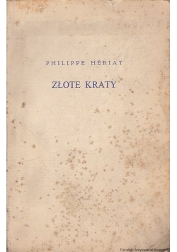 Złote kraty