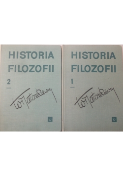 Historia filozofii  historia starożytna i średniowieczna tom 1 i 2