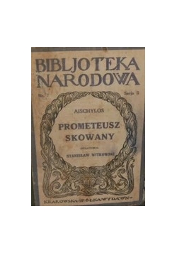 Prometeusz Skowany , 1921 r.