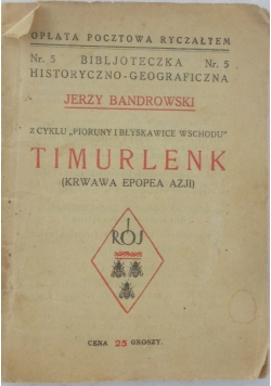 Timurlenk, 1925 r.