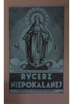 Rycerz Niepokalanej - kwiecień 1932r.