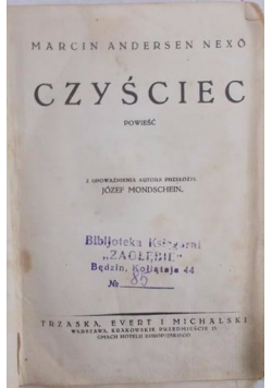 Czyściec , 1929 r.