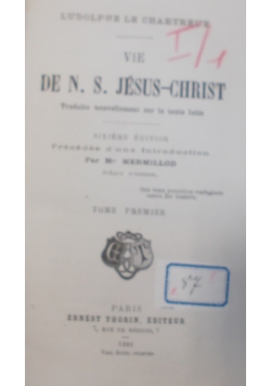De. N. S. Jesus - Christ , 1881 r.