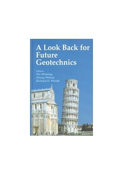 A look back for future geotechnics