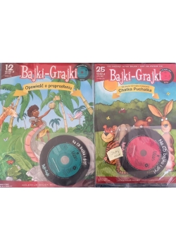Bajki-Grajki z płytą CD nr 12 i 25