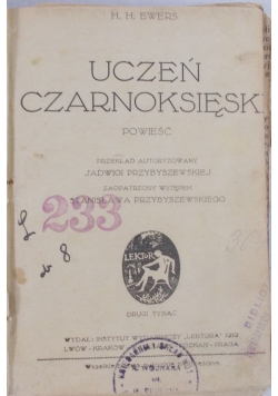 Uczeń Czarnoksięski, 1919r.