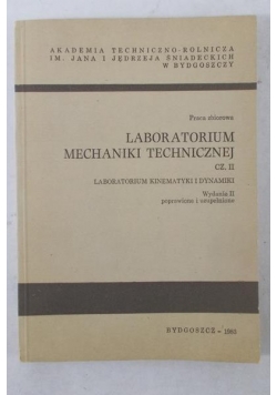 Laboratorium mechaniki technicznej cz. 2