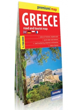 Greece mapa samochodowo-turystyczna 1:750 000