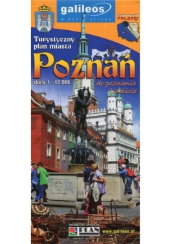 Poznań Turystyczny plan miasta 1:12 000