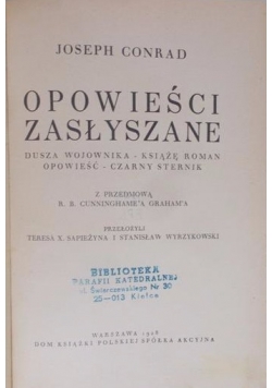 Opowieści zasłyszane,1928r
