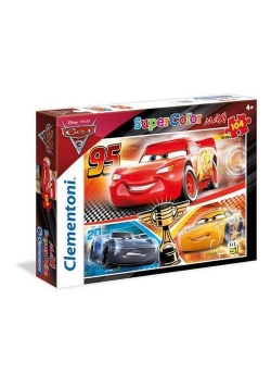 Puzzle Maxi SuperColor Auta 3 104