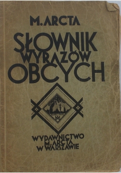 Słownik wyrazów obcych, 1935 r.