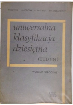 Uniwersalna klasyfikacja dziesiętna