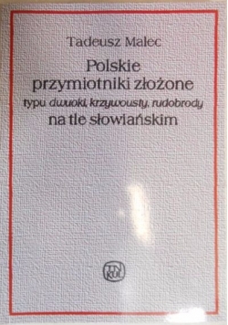 Polskie przymiotniki złożone