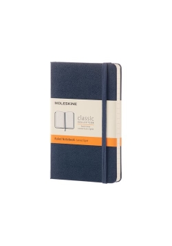 Notes Moleskine Classic L w linie szafirowy