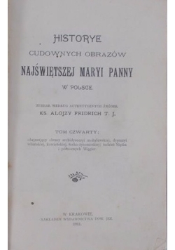 Hitorye cudownych obrazów najświętszej Maryi Panny w Polsce, 1911 r.