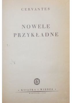 Nowele przykładne , 1949 r.
