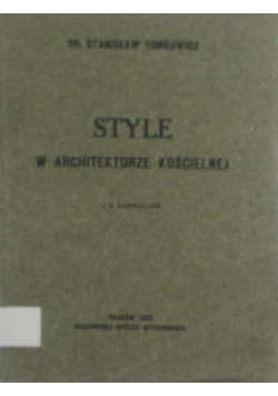 Style w architekturze kościelnej, 1923 r.