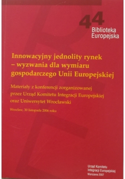 Innowacyjny jednolity rynek
