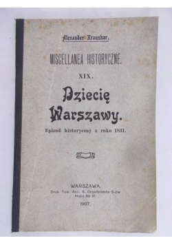 Dziecię Warszawy
