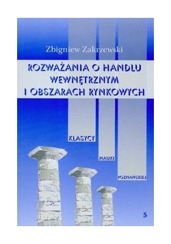 Rozważania o handlu wewnętrznym i obszarach rynkowych