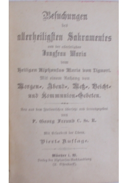 Beleuchtung des allerheiligsten sakraments, 1902 r.