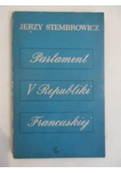 Parlament V Republiki Francuskiej