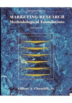 Marketing Research.