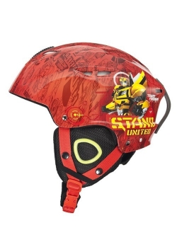 Kask narciarski Transformers S czerwony