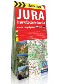 Jura Krakowsko-Częstochowska mapa turystyczna