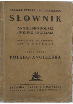 Słownik angielsko polski i polsko-angielski