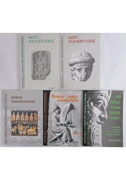 ANTOLOGIA LITERATURY MEZOPOTAMSKIEJ - Zestaw 5 książek