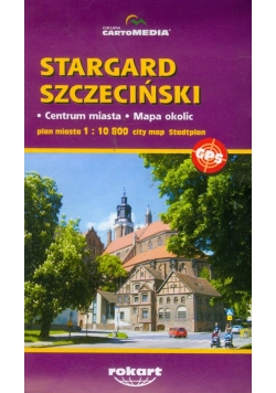 Stargard Szczeciński plan miasta 1:10 800