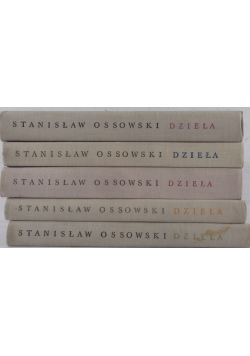 Dzieła , zestaw 5 książek