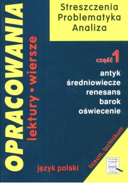 Opracowania 1 Antyk Średniowiecze Renesans Barok Oświecenie