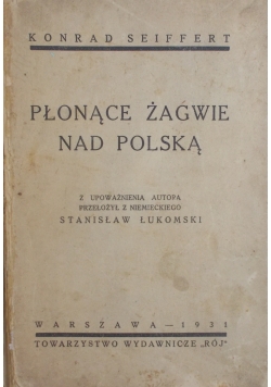 Płonące żagwie nad Polską , 1931 r.