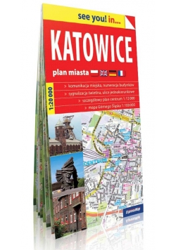 Katowice plan miasta 1:20 000