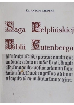 Saga Pelplińskiej Biblii Gutenberga