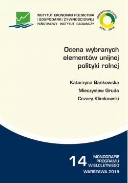 Ocena wybranych elementów unijnej polityki rolnej nr. 14