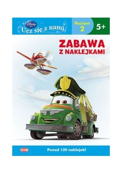 Disney Ucz się z nami Samoloty 2 Zabawa z naklejkami
