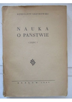 Nauka o państwie, 1945 r.