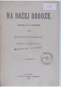 Na bożej drodze, 1896 r
