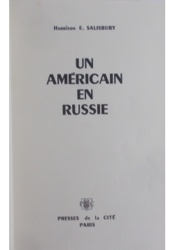 Un Americain en Russie