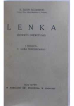 Lenka, 1927 r.