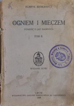 Ogniem i Mieczem , 1928 r.