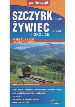 Szczyrk, Żywiec i okolice 1:9 000 / 1:25 000