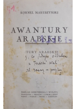 Awantury arabskie, 1927r.