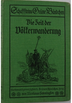 Die 3eit der Dolterwandemrung, 1926 r.
